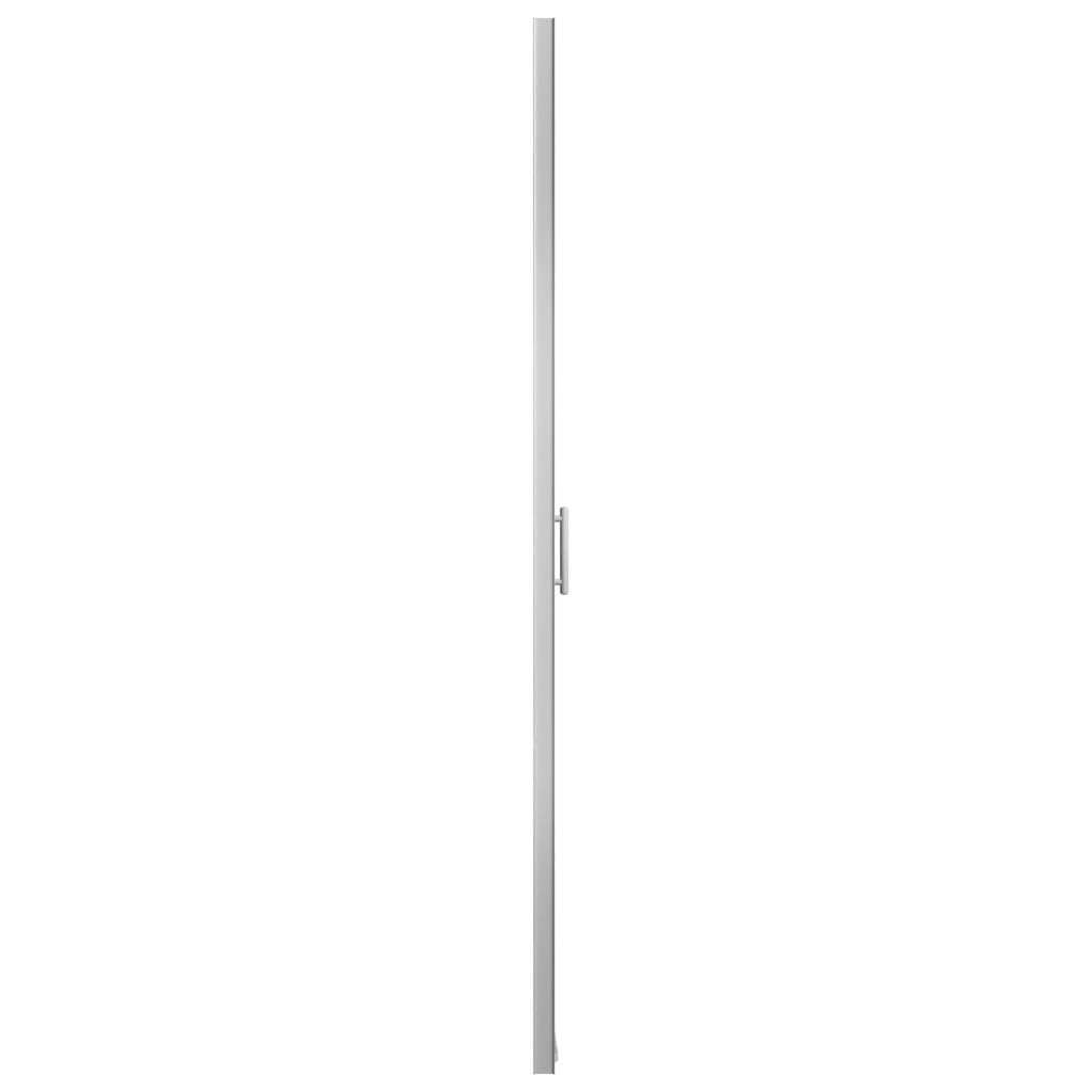 Dusjdør frostet herdet glass 91x195 cm