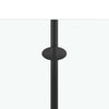 Leddet dusjkabinett ESG 120x68x130 cm svart