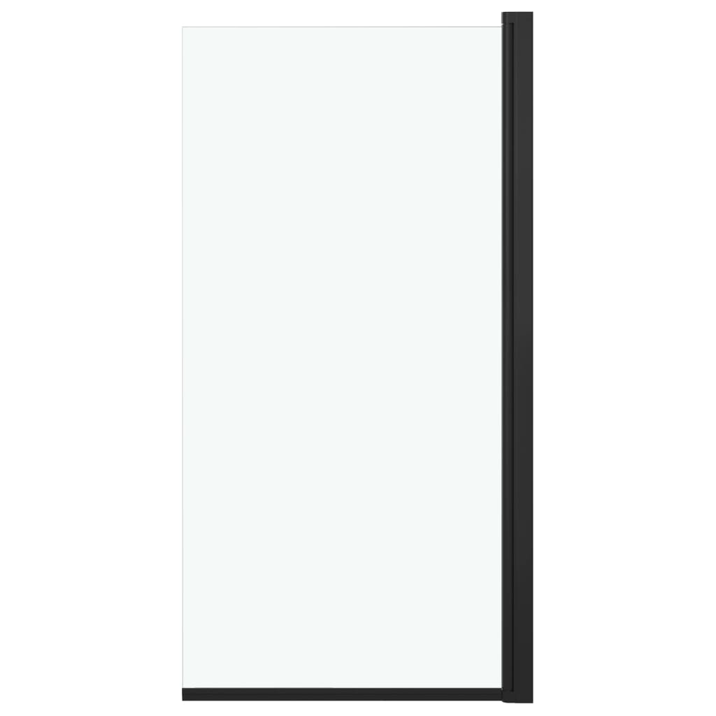Dusjkabinett ESG 68x130 cm svart
