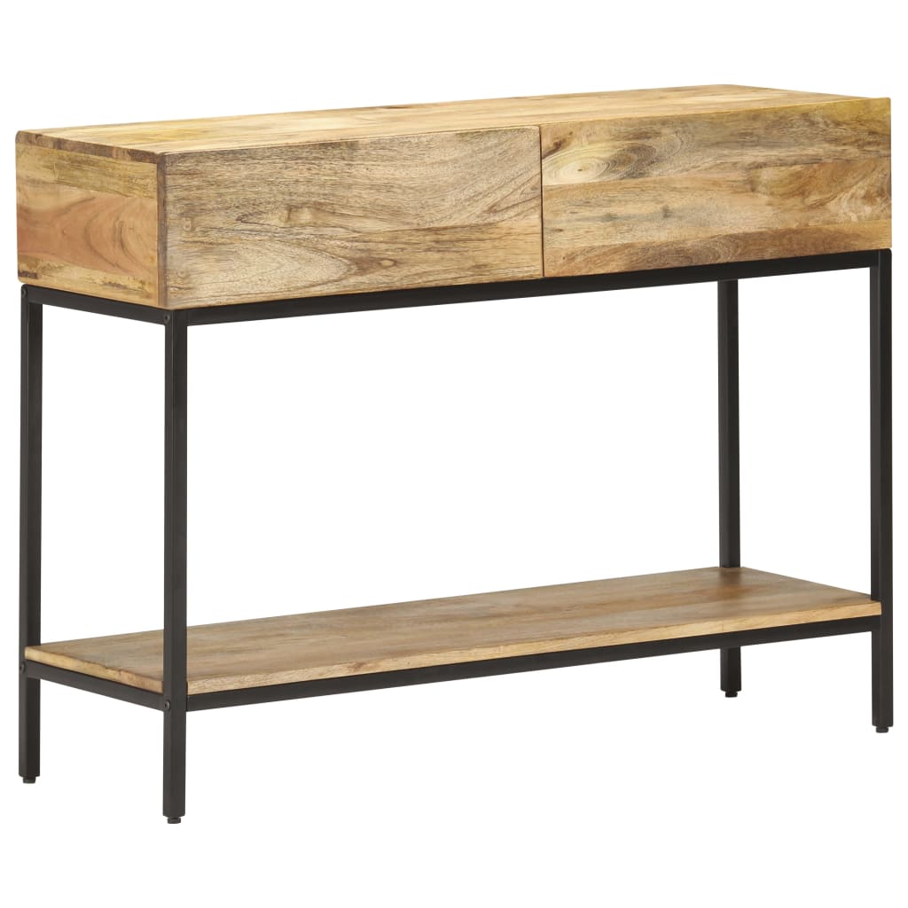 Konsollbord 100x35x76 cm heltre mango