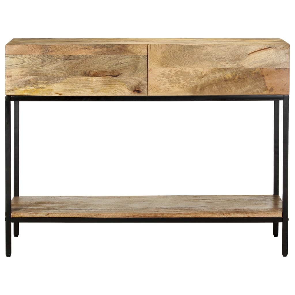 Konsollbord 100x35x76 cm heltre mango