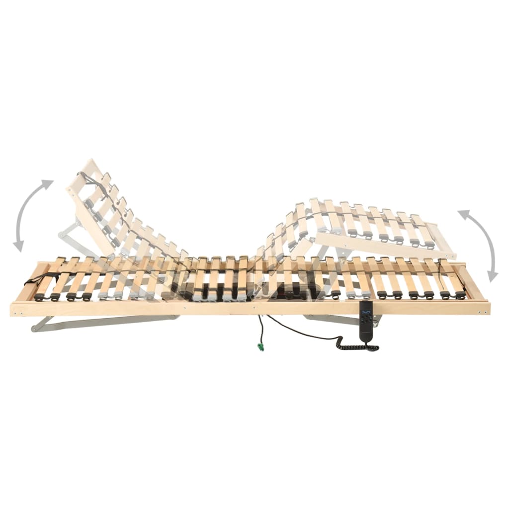 Elektrisk lamellbunn med 28 lameller 7 soner 100x200 cm