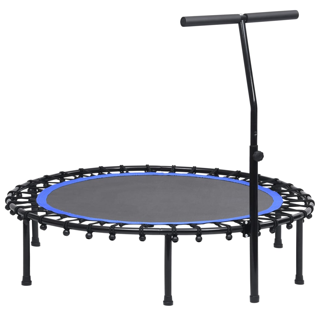 Trim-trampoline med håndtak 122 cm