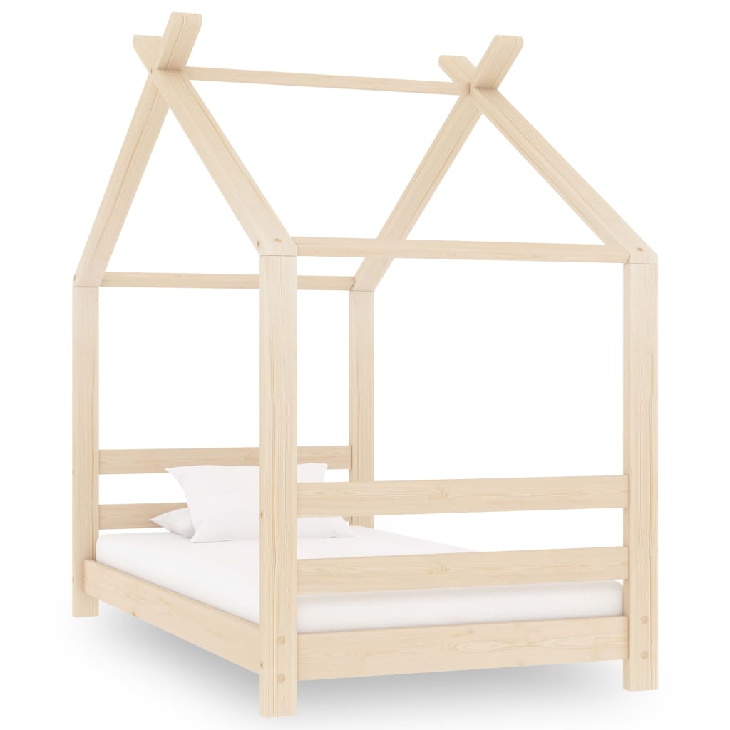 Sengeramme barn heltre furu 70x140 cm