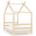 Sengeramme barn heltre furu 70x140 cm