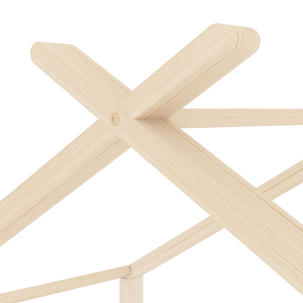 Sengeramme barn heltre furu 70x140 cm