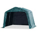 Flyttbart kvegtelt PVC 550 g/m² 3,3x3,2 m mørkegrønn