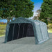 Flyttbart kvegtelt PVC 550 g/m² 3,3x6,4 m mørkegrønn