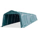 Flyttbart kvegtelt PVC 550 g/m² 3,3x16 m mørkegrønn