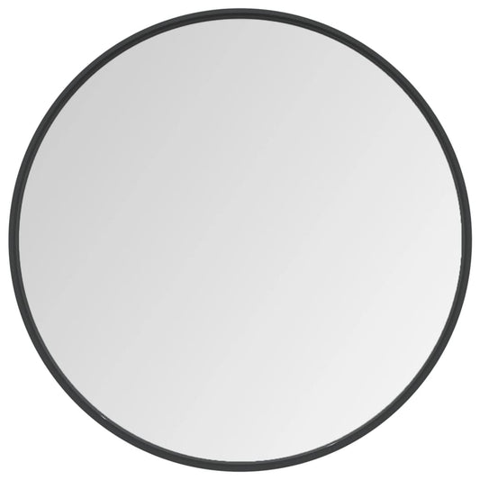Veggspeil 60 cm svart