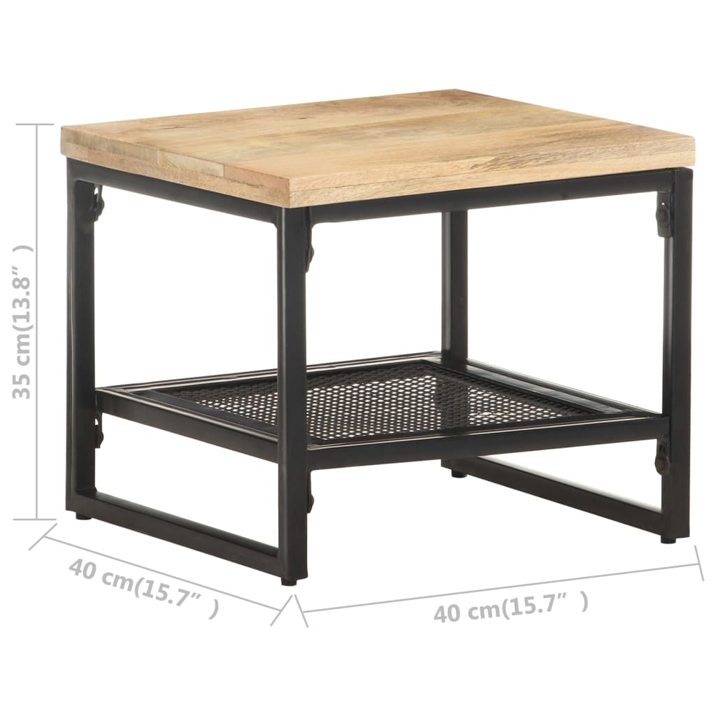 Sidebord 40x40x35 cm heltre mango