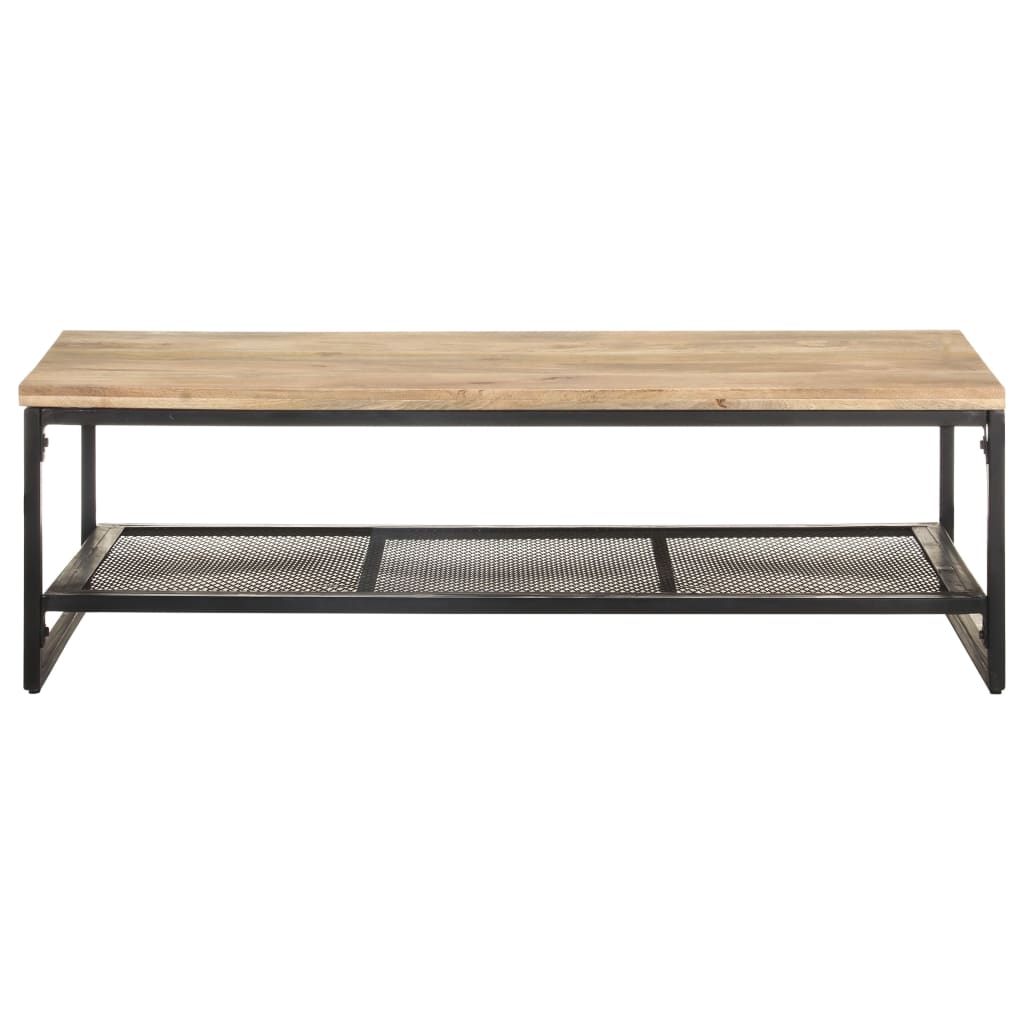 Salongbord 110x60x35 cm heltre mango