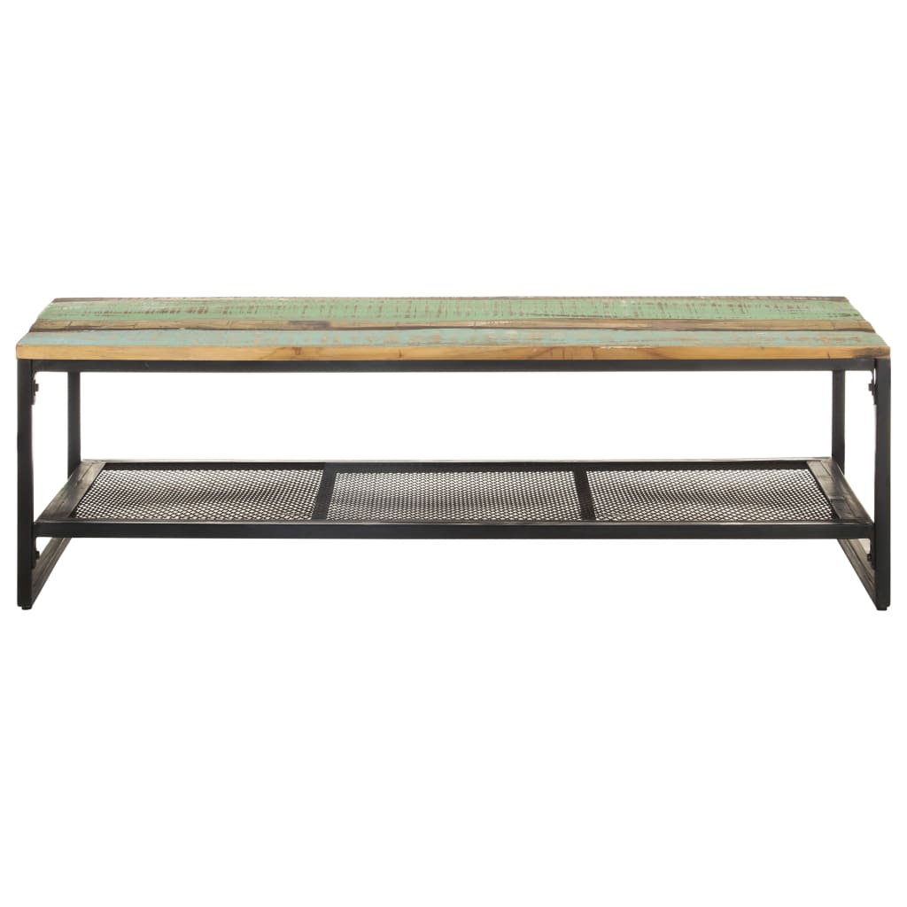 Salongbord 110x60x35 cm gjenvunnet heltre