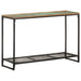 Konsollbord 110x35x75 cm gjenvunnet heltre