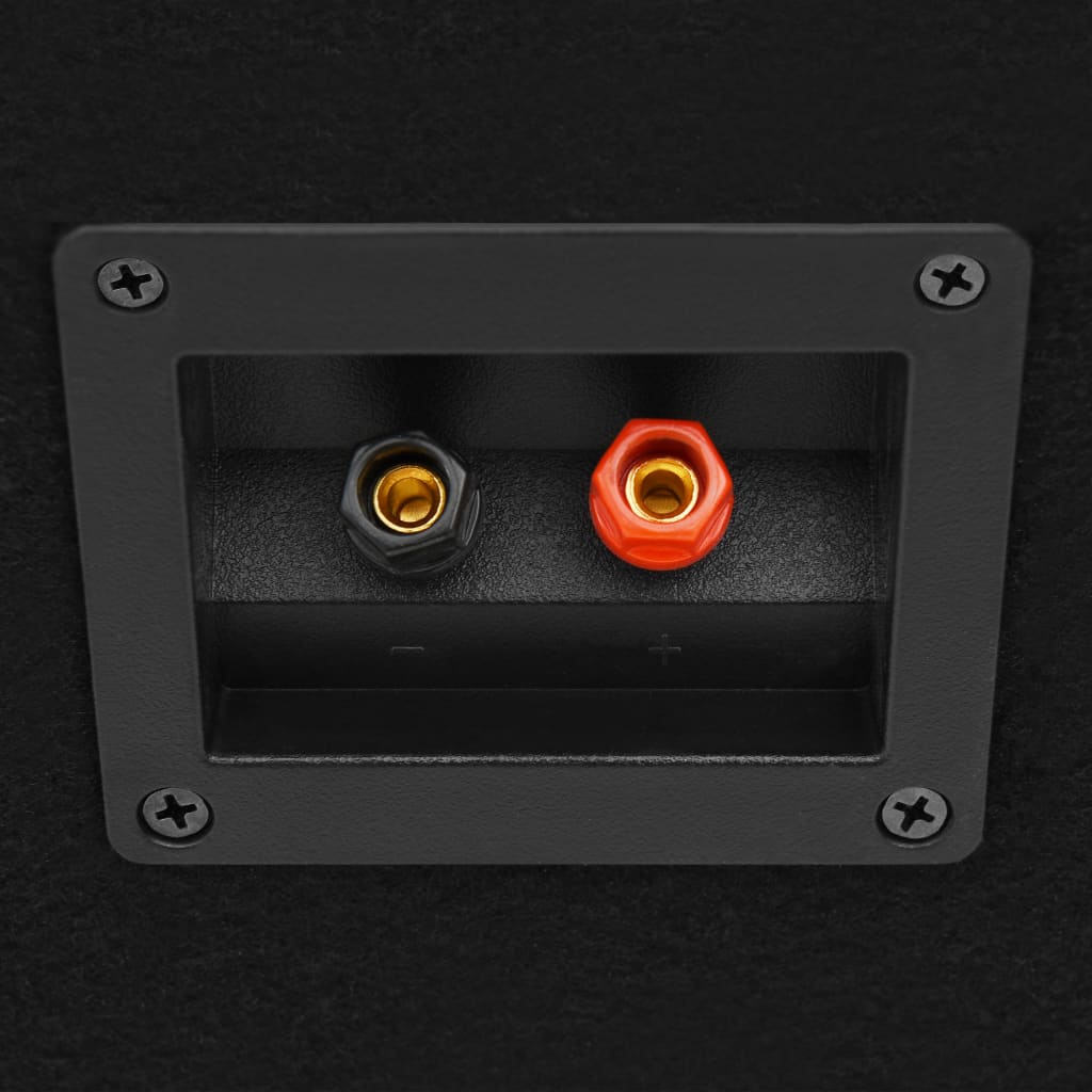 Profesjonelle passive Hifi-høyttalere 2 stk 800 W svart