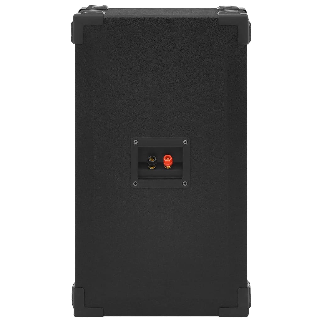 Profesjonelle passive Hifi-høyttalere 2 stk 800 W svart