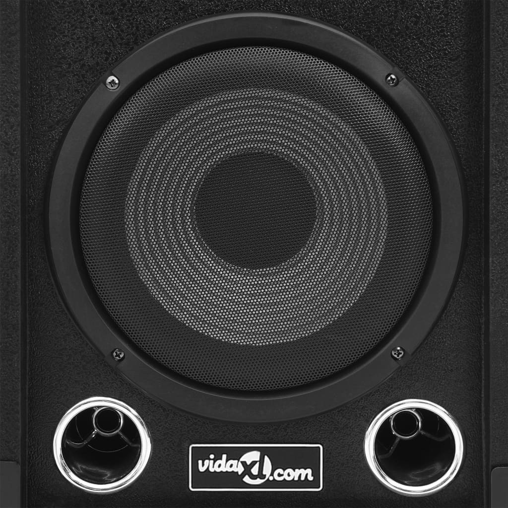 Profesjonelle passive Hifi-høyttalere 2 stk 800 W svart
