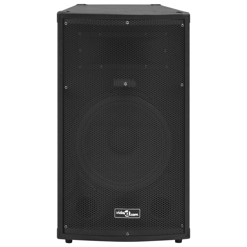 Profesjonell passiv Hifi-scenehøyttaler 150 W svart 37x37x64cm
