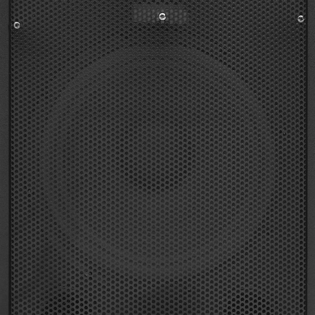 Profesjonell passiv Hifi-scenehøyttaler 150 W svart 37x37x64cm