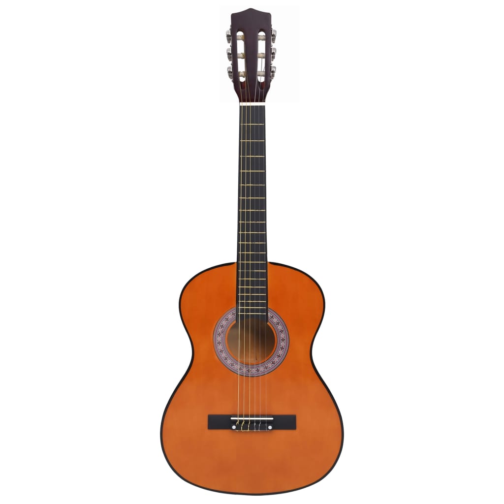Klassisk gitar for nybegynnere med veske 3/4 36"