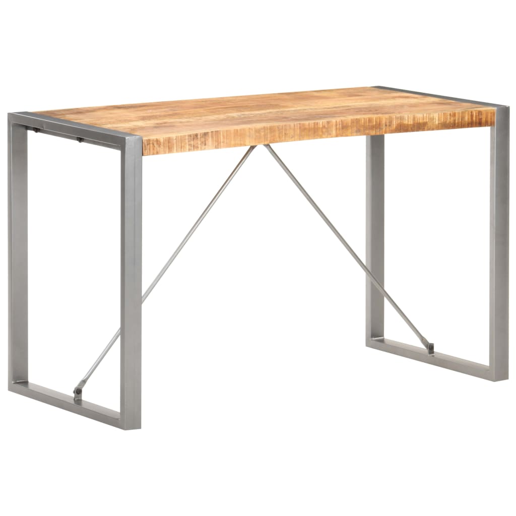 Spisebord 120x60x75 cm grov heltre mango