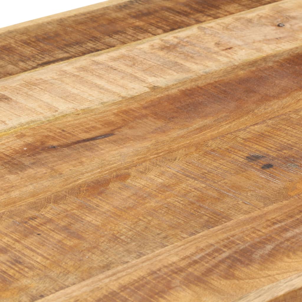 Spisebord 120x60x75 cm grov heltre mango