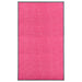 Dørmatte vaskbar rosa 90x150 cm