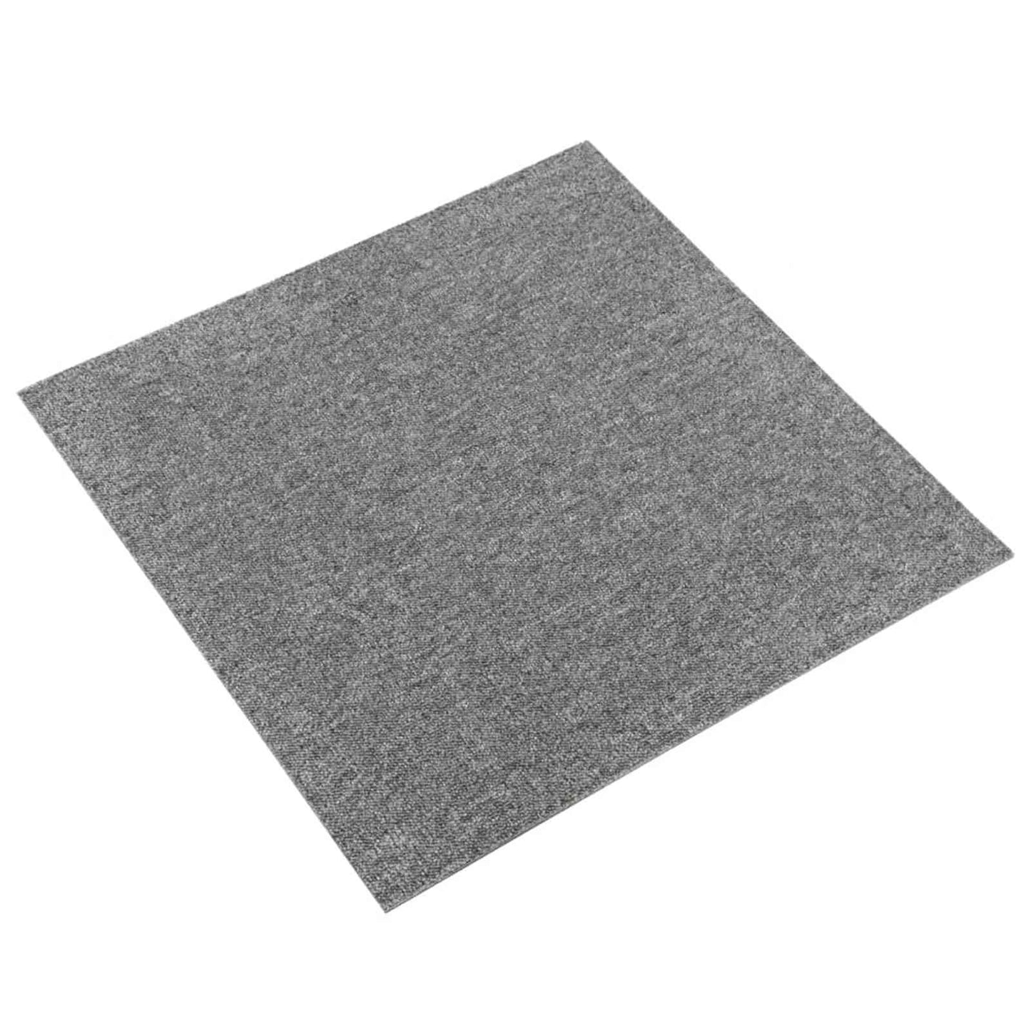 Teppe 20 pcs Grå 50 x 50 cm 100% Polypropylen
