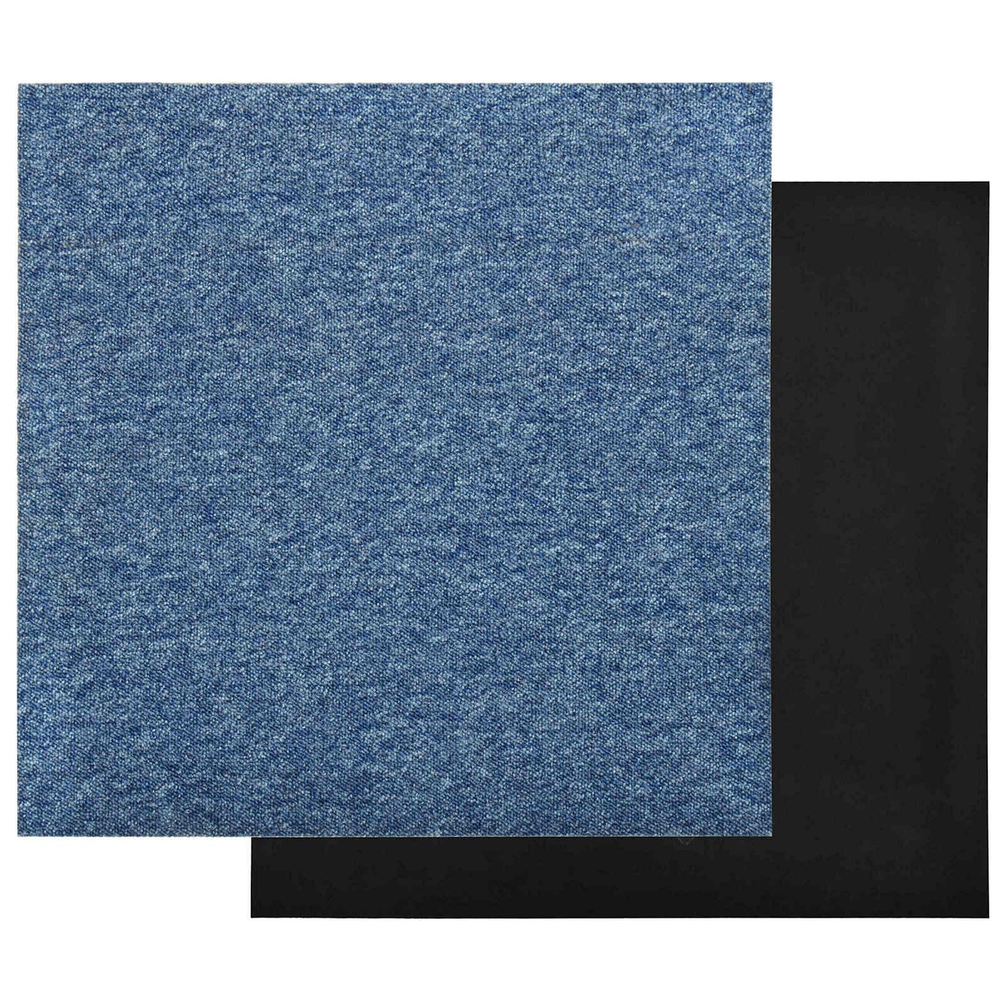Teppe 20 pcs Blå 50 x 50 cm 100% Polypropylen