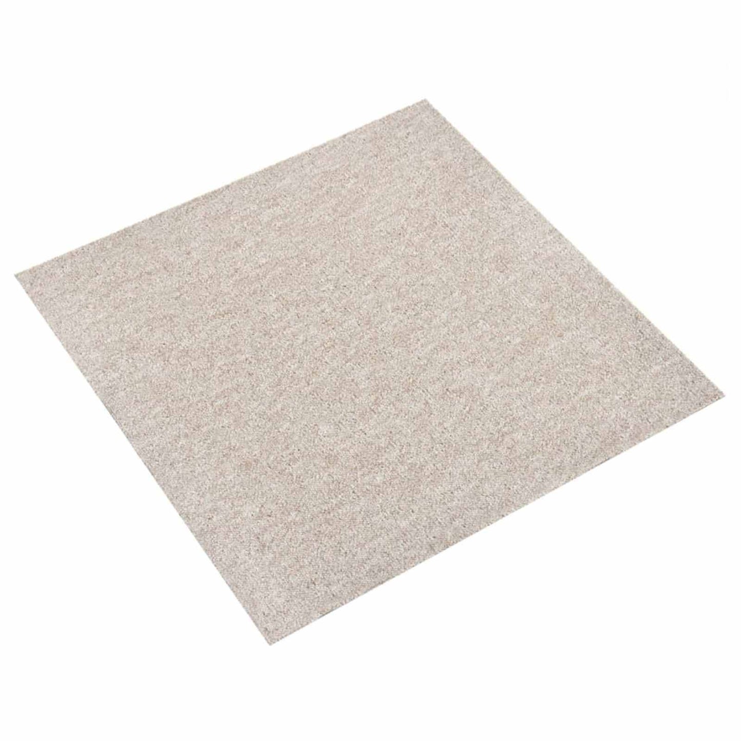 Teppe 20 pcs Lys beige 50 x 50 cm 100% Polypropylen