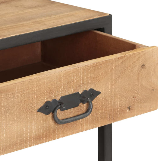 Konsollbord 90x35x74 cm gjenvunnet heltre