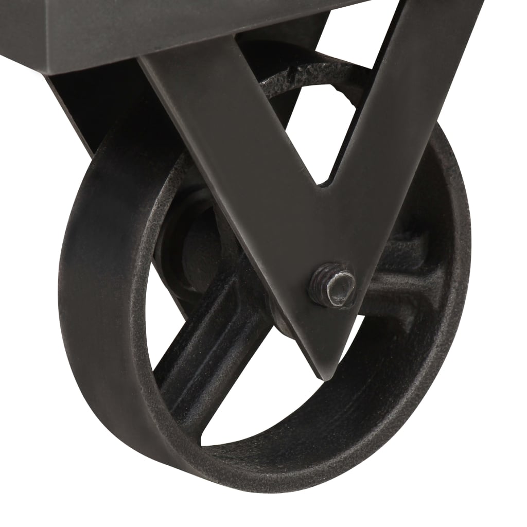 Konsollbord 90x35x74 cm gjenvunnet heltre