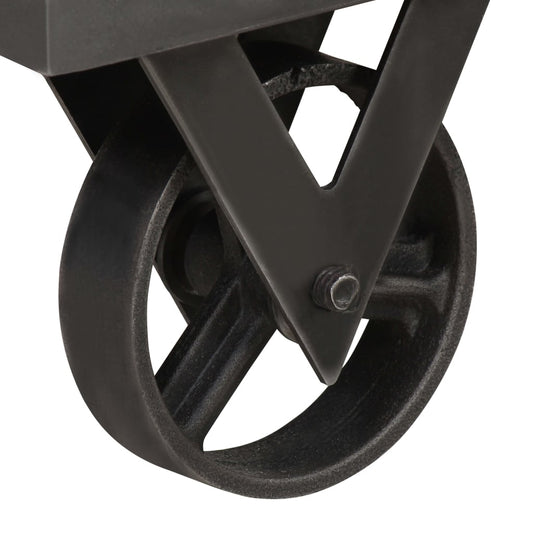 Konsollbord 90x35x74 cm gjenvunnet heltre