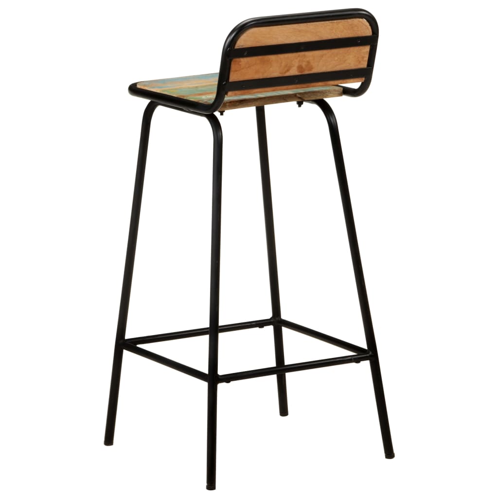 Barstoler 2 stk gjenvunnet heltre