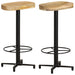 Barkrakker 2 stk 76 cm heltre mango