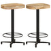 Barkrakker 2 stk 66 cm heltre mango