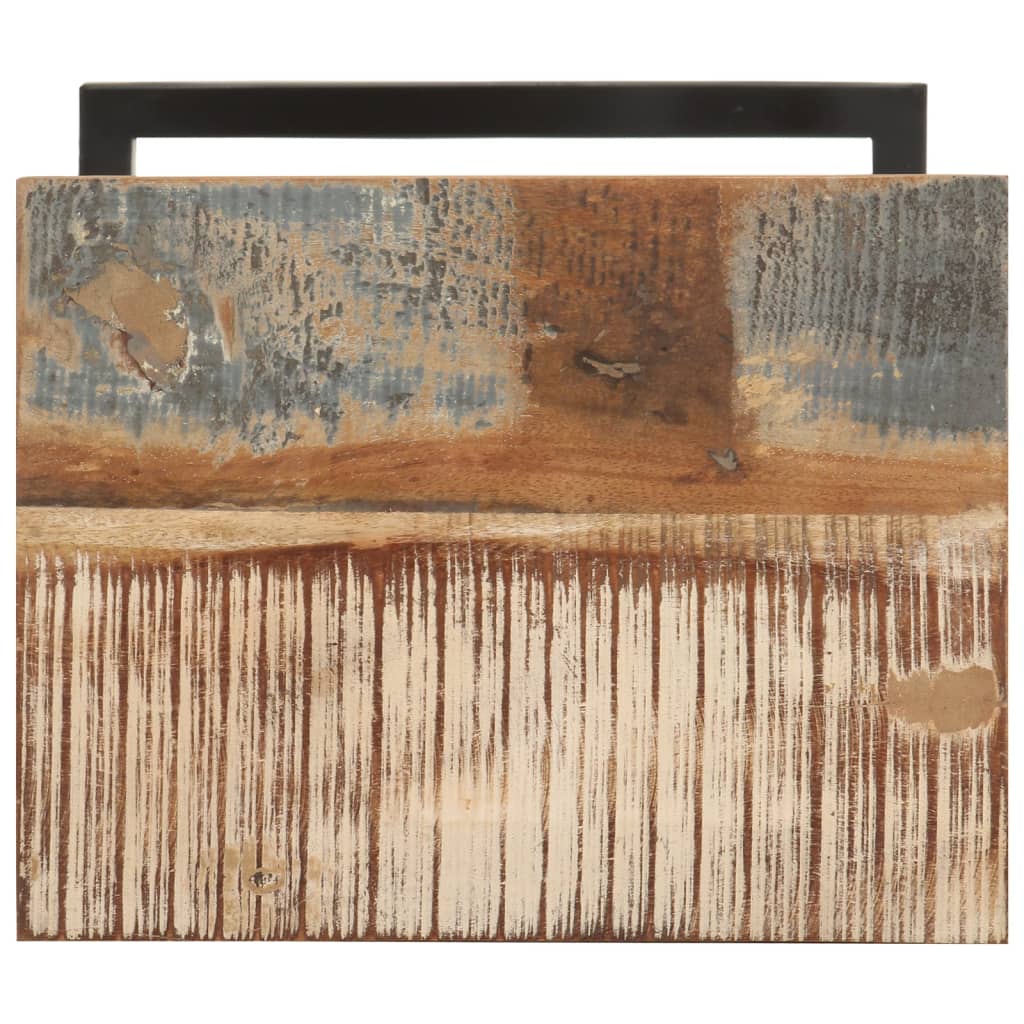 Sidebord 2 stk 31,5x24,5x64,5 cm gjenvunnet heltre
