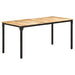 Spisebord 160x80x76 cm grovt mangotre