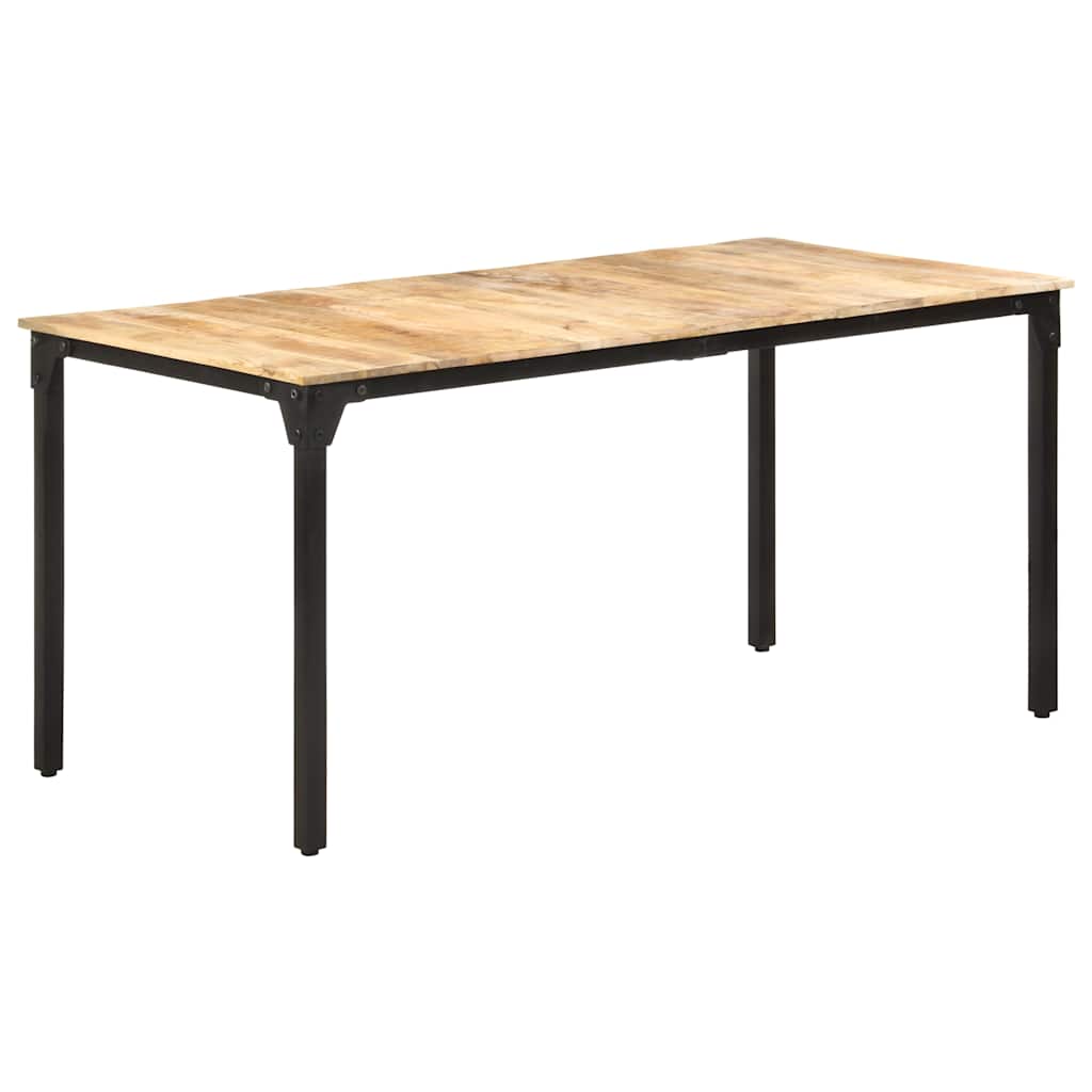 Spisebord 160x80x76 cm grovt mangotre
