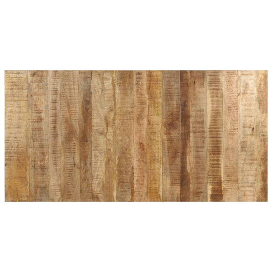 Spisebord 200x100x76 cm grovt mango