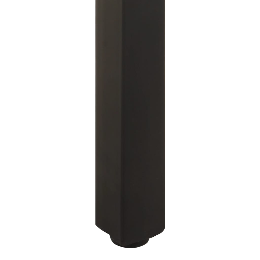 Spisebord 200x100x76 cm grovt mango