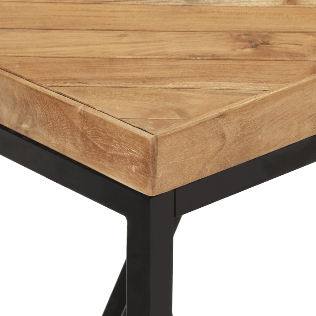 Spisebord 120x60x76 cm heltre akasie og mango
