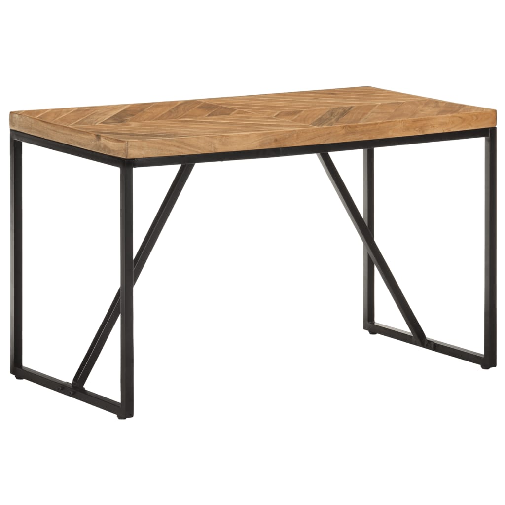 Spisebord 120x60x76 cm heltre akasie og mango
