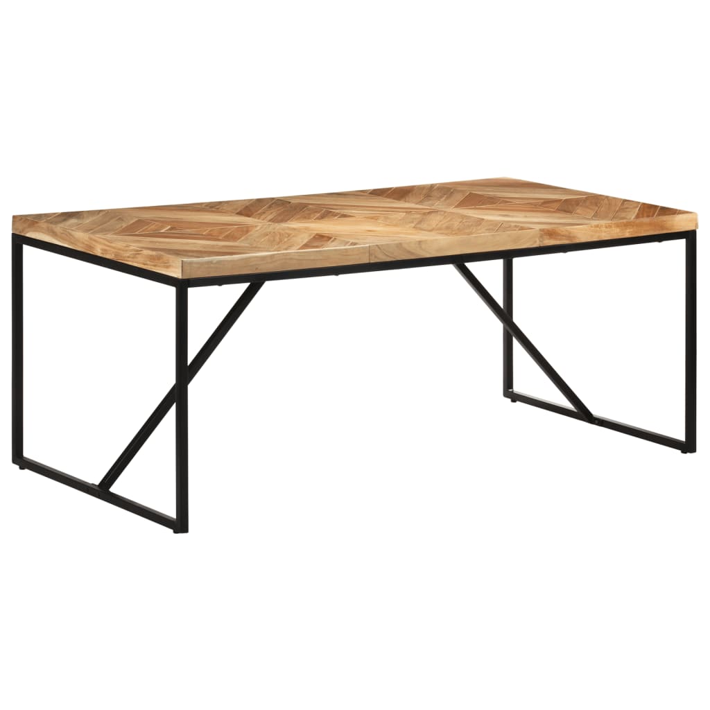 Spisebord 180x90x76 cm heltre akasie og mango