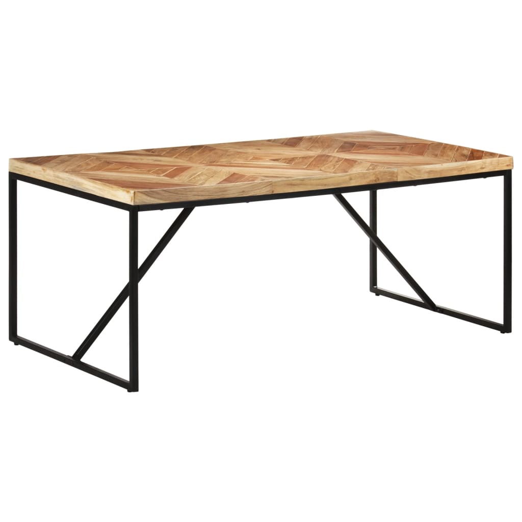Spisebord 180x90x76 cm heltre akasie og mango