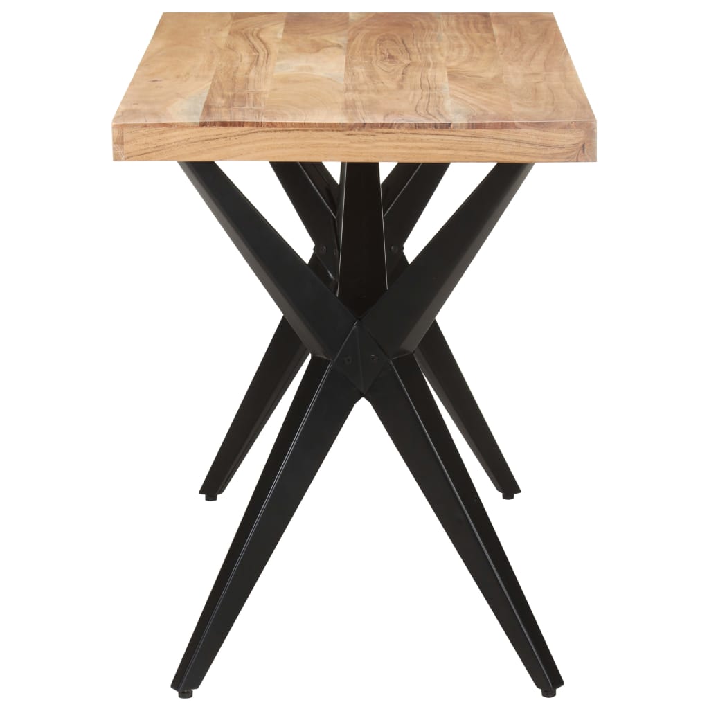 Spisebord 120x60x76 cm heltre akasie