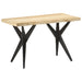 Spisebord 120x60x76 cm heltre mango