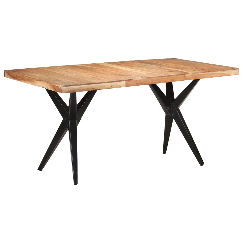 Spisebord 160x80x76 cm heltre akasie