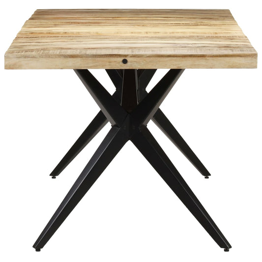 Spisebord 160x80x76 cm grovt mangotre