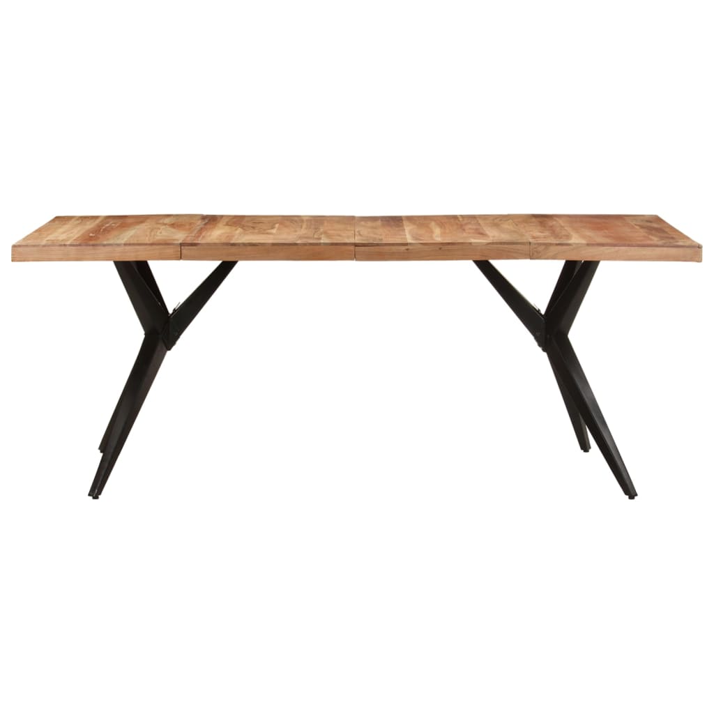 Spisebord 200x90x76 cm heltre akasie